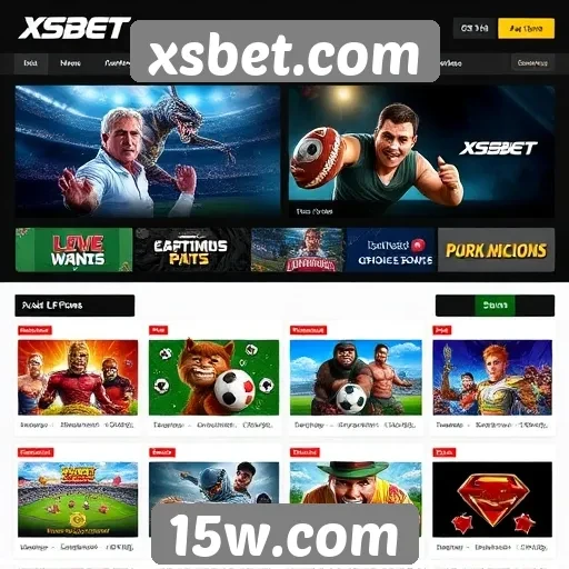 Variedade de jogos disponíveis no xsbet.com